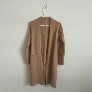 Aritzia Babaton Ty Cardigan (Gold Camel)